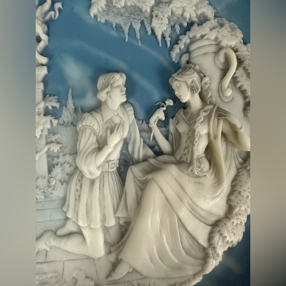 Bradford Exchange BE LOVE SONNETS Shakespeare 1987 limited edition Plate Series - Picture 3 of 12